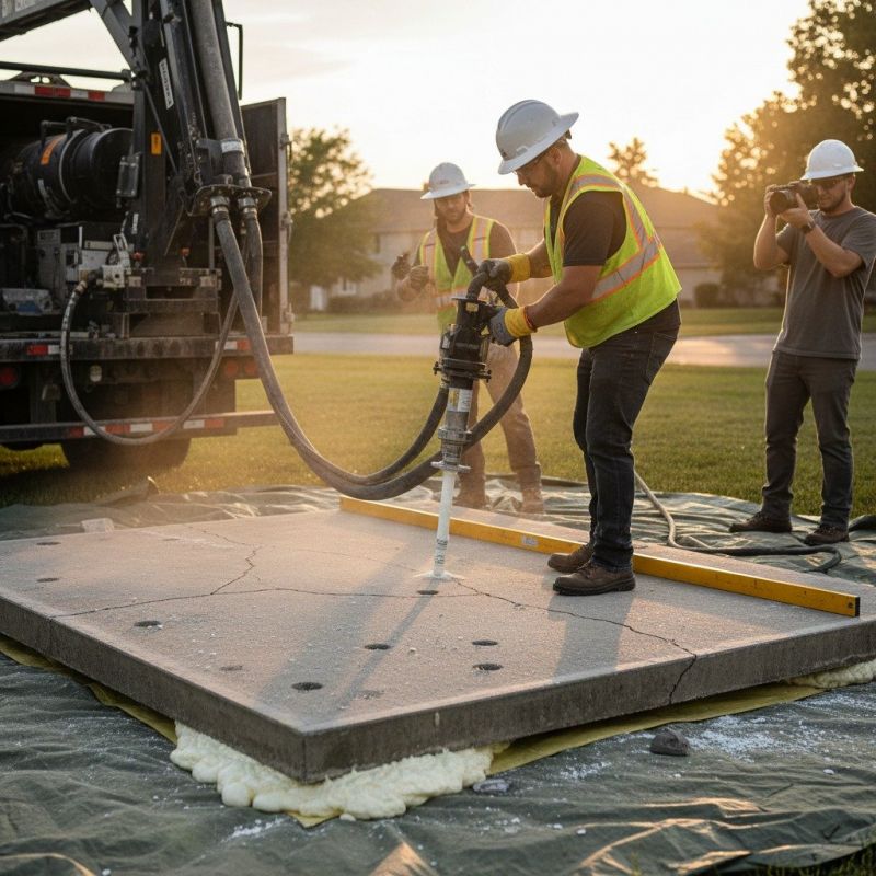 Concrete Slab Leveling