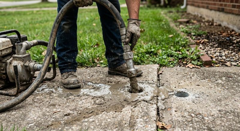 Concrete Settlement Repair in Tampa, FL