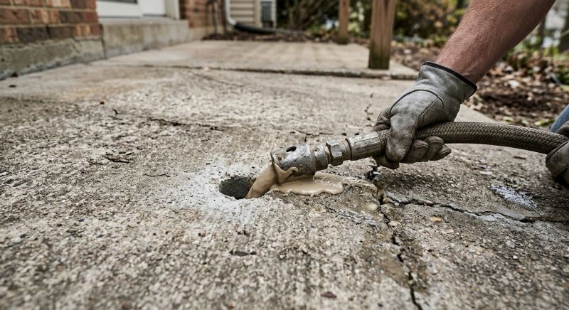 Concrete Settlement Repair in Miami Dade County, FL