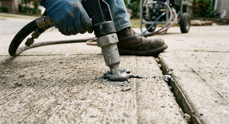 Concrete Slab Jacking in San Antonio, TX
