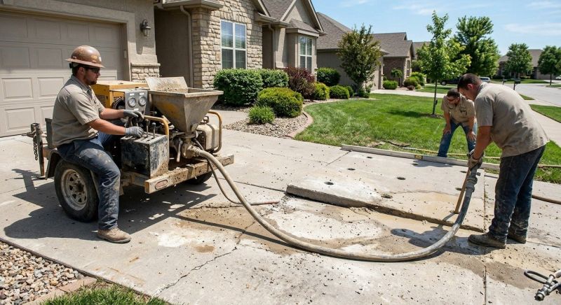 Driveway Slab Lifting in Columbus, OH