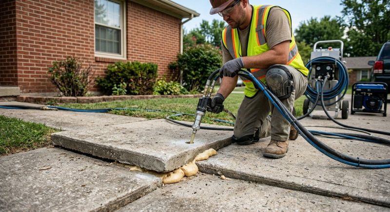 Sidewalk Raising in Tampa, FL