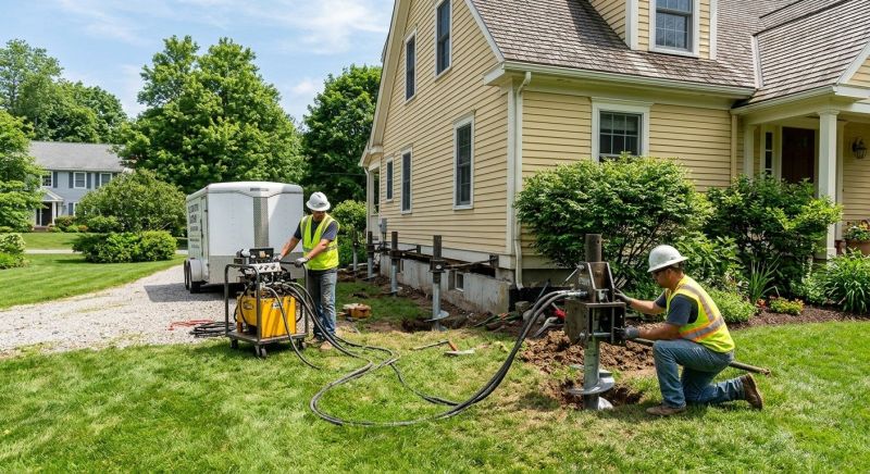 Sinking Foundation Lifting in Fort Collins, CO
