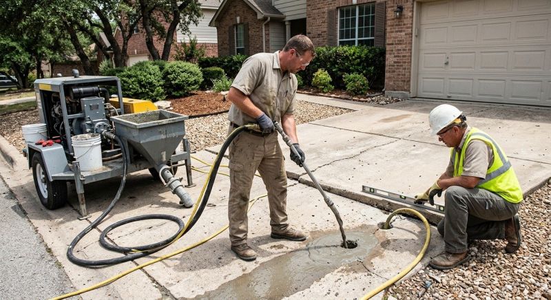 Slab Mudjacking in Columbus, OH